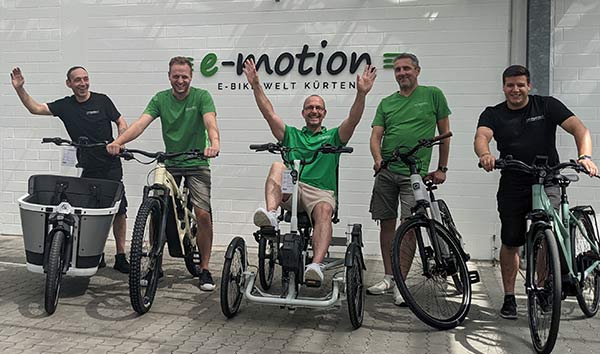 e-motion e-Bike Welt Kürten auf der Landkarte