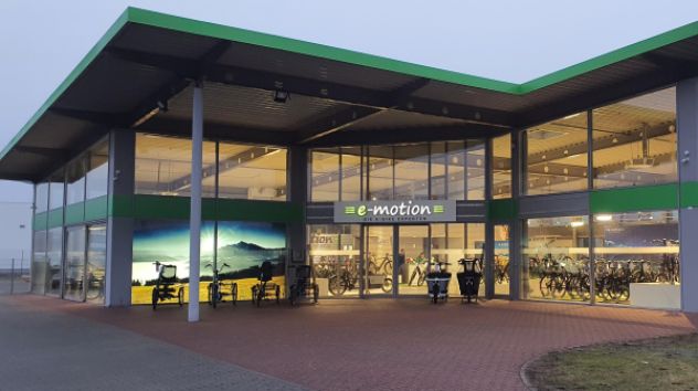 e-motion e-Bike Welt Eberswalde auf der Landkarte